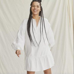 Elizabeth & James Button-Front Tunic Dress